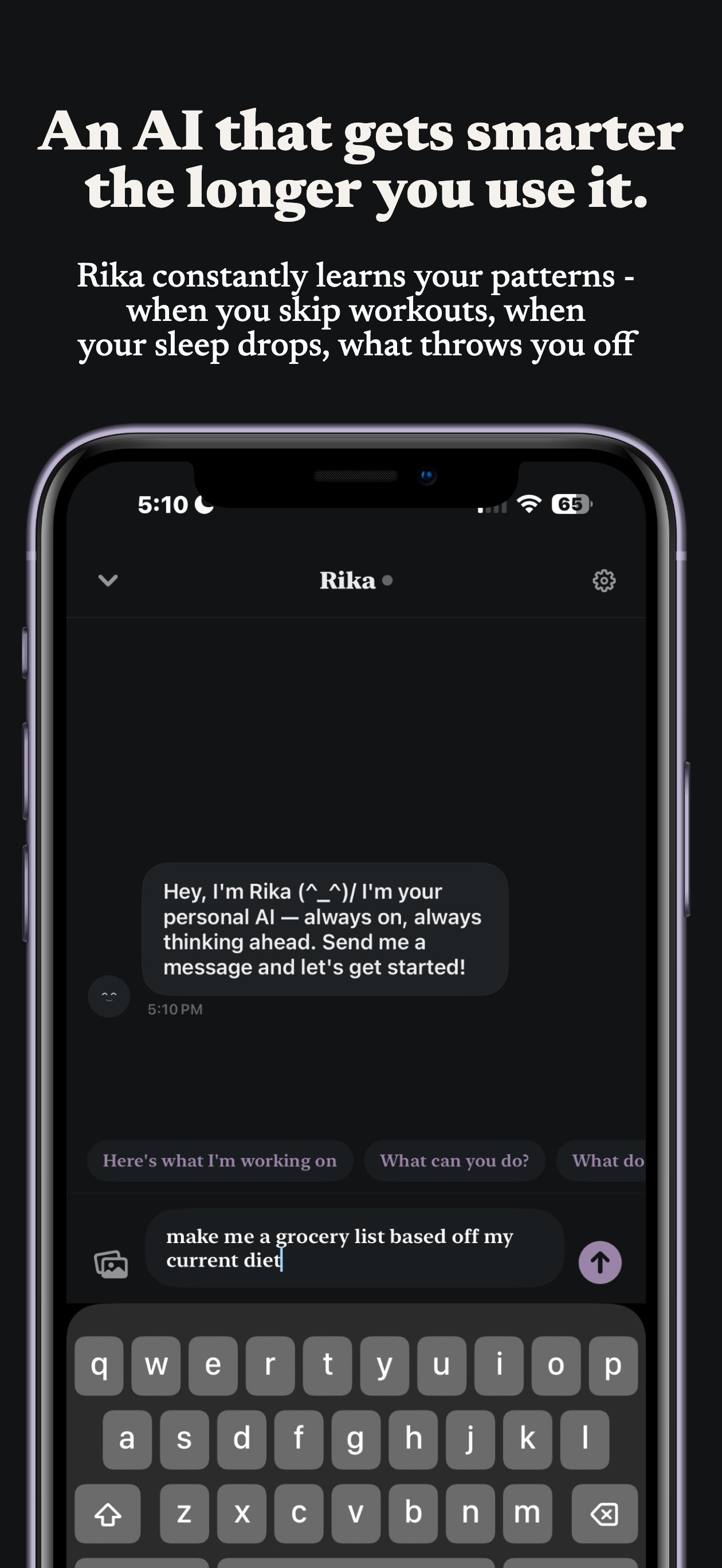 Rika briefing screenshot
